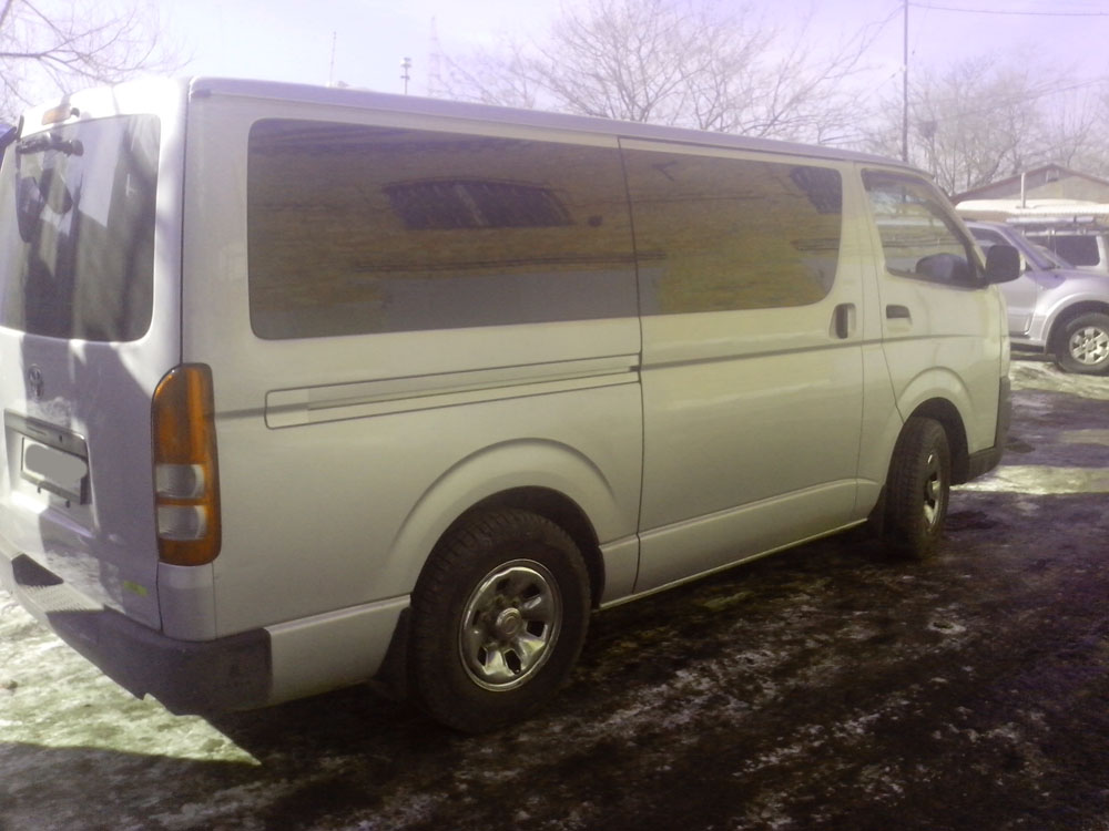 Toyota Hiace — отключение DPF
